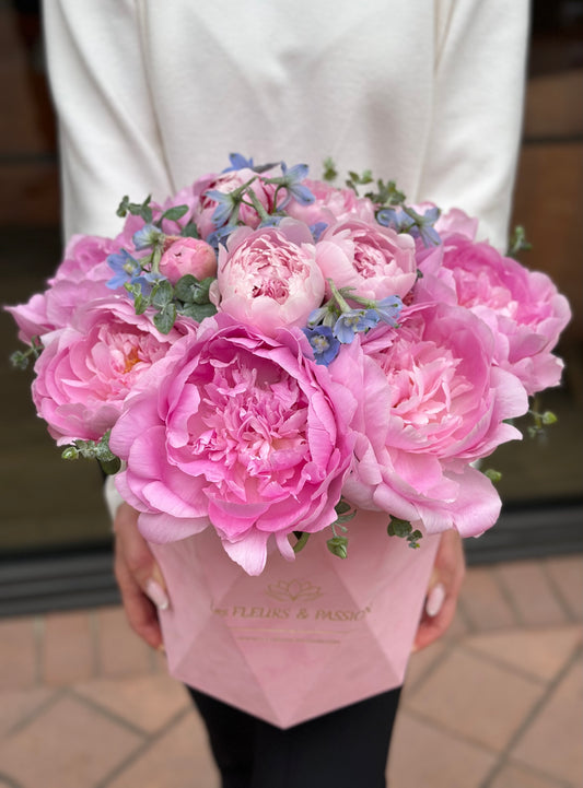 Box of peonies #103